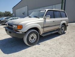 Salvage cars for sale from Copart Apopka, FL: 1992 Toyota Land Cruiser FJ80