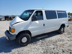 Ford salvage cars for sale: 2007 Ford Econoline E350 Super Duty Wagon