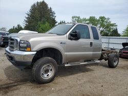 Salvage cars for sale from Copart Finksburg, MD: 2002 Ford F250 Super Duty