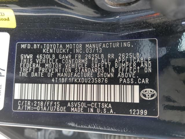 2013 Toyota Camry L