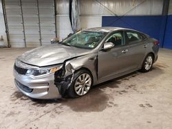 Salvage cars for sale from Copart Chalfont, PA: 2017 KIA Optima LX