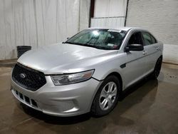 Salvage cars for sale at Central Square, NY auction: 2013 Ford Taurus Police Interceptor