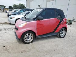 Smart salvage cars for sale: 2013 Smart Fortwo Pure