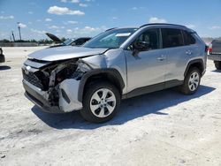 Salvage cars for sale at Arcadia, FL auction: 2021 Toyota Rav4 LE