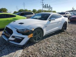 Salvage cars for sale from Copart Columbus, OH: 2018 Ford Mustang GT