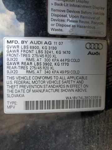 2008 Audi Q7 4.2 Quattro Premium