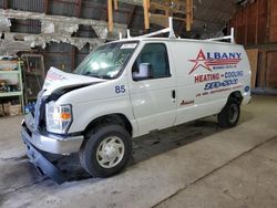 Salvage cars for sale from Copart Albany, NY: 2014 Ford Econoline E250 Van