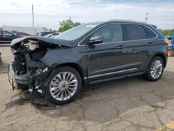 Salvage cars for sale from Copart Woodhaven, MI: 2024 Ford Edge Titanium