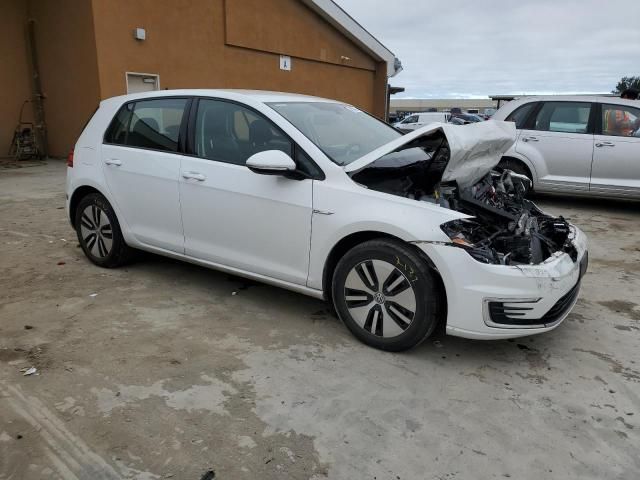 2018 Volkswagen E-GOLF SE