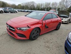 Salvage cars for sale at North Billerica, MA auction: 2020 Mercedes-Benz CLA 250 4matic