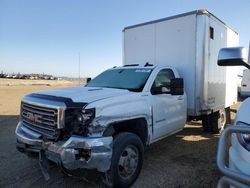Salvage cars for sale from Copart Nisku, AB: 2015 GMC Sierra K3500 SLE