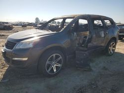 Salvage cars for sale at Fresno, CA auction: 2015 Chevrolet Traverse LS