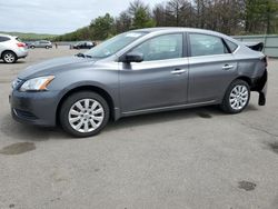Salvage cars for sale from Copart Brookhaven, NY: 2015 Nissan Sentra S