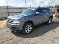 Salvage cars for sale from Copart -no: 2018 Volkswagen Atlas SE