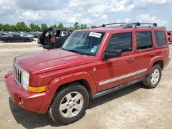 Jeep Commander Limited salvage cars for sale: 2006 Jeep Commander Limited