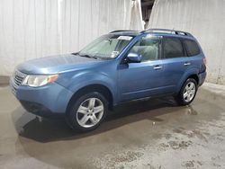 Salvage cars for sale from Copart Central Square, NY: 2009 Subaru Forester 2.5X Limited