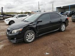 Salvage cars for sale from Copart Colorado Springs, CO: 2009 Toyota Corolla Base