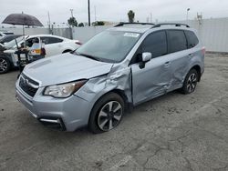 Salvage cars for sale from Copart Van Nuys, CA: 2017 Subaru Forester 2.5I Limited