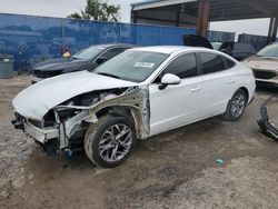 Salvage cars for sale at Riverview, FL auction: 2021 Hyundai Sonata SEL