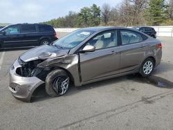 Salvage cars for sale at Brookhaven, NY auction: 2014 Hyundai Accent GLS