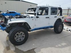 Salvage cars for sale from Copart Haslet, TX: 2015 Jeep Wrangler Unlimited Rubicon