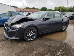 Salvage cars for sale at Columbus, OH auction: 2015 Mazda 6 Grand Touring