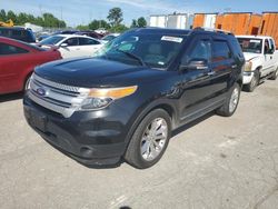 Ford Explorer xlt salvage cars for sale: 2015 Ford Explorer XLT