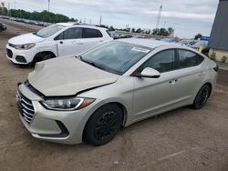 Vehiculos salvage en venta de Copart Woodhaven, MI: 2017 Hyundai Elantra SE