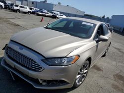 Ford Fusion se Hybrid salvage cars for sale: 2017 Ford Fusion SE Hybrid