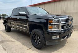 Salvage trucks for sale at Grand Prairie, TX auction: 2014 Chevrolet Silverado K1500 High Country