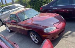 Salvage cars for sale from Copart Van Nuys, CA: 2003 Mazda MX-5 Miata Base