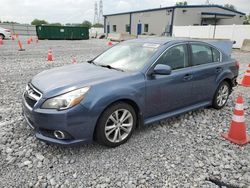 Salvage cars for sale at Barberton, OH auction: 2014 Subaru Legacy 2.5I Premium