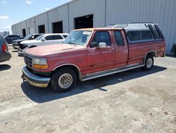 Salvage cars for sale at Jacksonville, FL auction: 1992 Ford F150