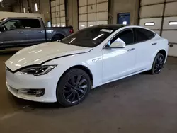 Salvage cars for sale at Blaine, MN auction: 2016 Tesla Model S