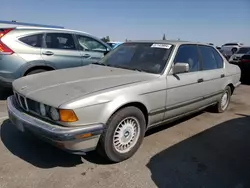 Salvage cars for sale from Copart Rancho Cucamonga, CA: 1989 BMW 735 I Automatic