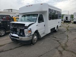 Salvage trucks for sale at Woodhaven, MI auction: 2024 Ford Econoline E450 Super Duty Cutaway Van
