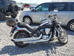 Salvage motorcycles for sale at Earlington, KY auction: 2009 Kawasaki VN900 C