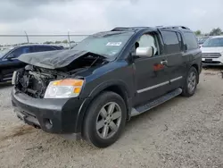 Salvage cars for sale at Houston, TX auction: 2014 Nissan Armada SV