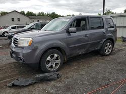 Salvage cars for sale at York Haven, PA auction: 2015 Honda Pilot EXL