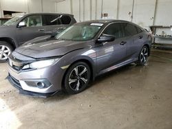 Salvage cars for sale from Copart Madisonville, TN: 2017 Honda Civic Touring