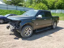 Salvage cars for sale from Copart Davison, MI: 2015 Ford F150 Supercrew