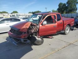 Salvage cars for sale at Sacramento, CA auction: 2002 Toyota Tacoma Double Cab Prerunner