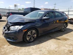 Salvage cars for sale at Dyer, IN auction: 2017 Honda Civic EX