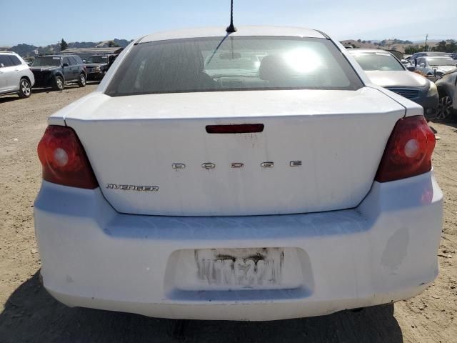 2012 Dodge Avenger SE