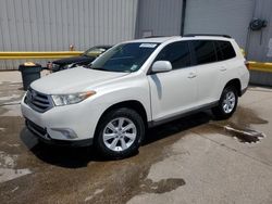 Toyota salvage cars for sale: 2013 Toyota Highlander Base