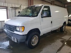 Salvage cars for sale from Copart Elgin, IL: 2003 Ford Econoline E350 Super Duty Van
