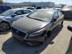 Salvage cars for sale from Copart Martinez, CA: 2017 Hyundai Sonata Hybrid