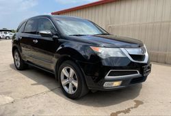 Salvage cars for sale at Grand Prairie, TX auction: 2012 Acura MDX Technology