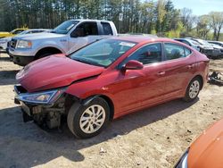 Salvage cars for sale from Copart North Billerica, MA: 2019 Hyundai Elantra SE