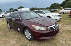 Salvage cars for sale at Apopka, FL auction: 2012 Honda Accord EXL